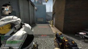 Counter Strike Global Offensive - Zombie Escape Mod online gameplay on Nuke map