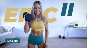 Caroline Girvan - 1 Hour Full Body TEMPO TRAINING / Isometric Workout | EPIC II - Day 30