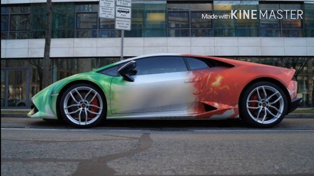 Lamborghini Huracan LP 610-4 Italia Flag Style