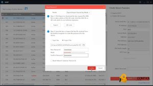 Sadp Tool reset password y p2p