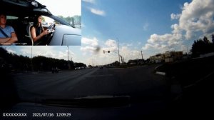 Отрабатываем заезд и выезд с площадки ГИБДД