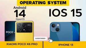 Xiaomi Poco X6 Pro VS iPhone 13 - Full Comparison ⚡Which one is Best
