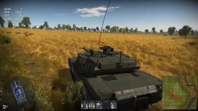 War Thunder M1 Abrams Standart sound VS Epic Thunder mod