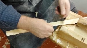 Изготовление деревянного обруча.