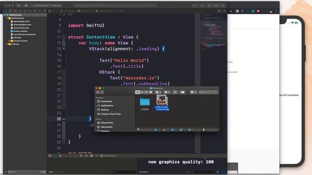SwiftUI Tutorial Xcode 11 - How To Create Views, Text and Stacks with Swift UI on Mojave - WWDC19