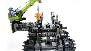 8964 lego Titanium Command rig build