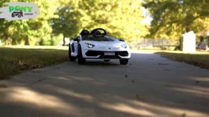Детский электромобиль LAMBORGHINI AVENTADOR SVJ-HL328