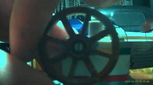 Лебёдка лифта с двигателем АС-72 из Лего