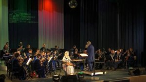 Ольга Васильева - гусли . В.Биберган Концерт .#гусли