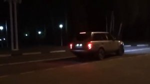 Range Rover выхлоп