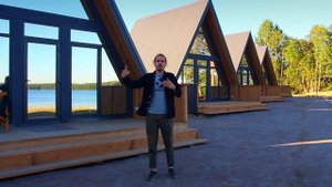 Строительство базы отдыха в лен области. "Берег". Varma House