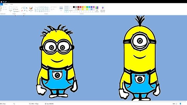 Coloring Minions for Kids. How to paint minions for Kids