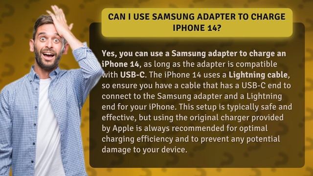 Can I use Samsung adapter to charge iPhone 14? смотреть онлайн
