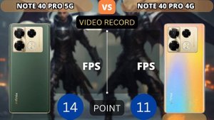 Infinix Note 40 Pro 5G vs Infinix Note 40 Pro 4G | Who is Better? | PHONE COMPARISON