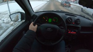 2017 ЛАДА ГРАНТА POV TEST DRIVE