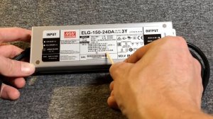 ELG-150-24DA-3Y Mean Well Stmívatelný napěťový zdr