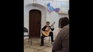 Ф. Сор. Вариации на тему фолии. Исполняет Андрей Царегородцев, 11 лет