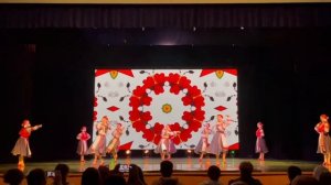 Танец орловской области "Роза белорозовая"