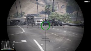 и снова франклин на дороге против ботов в гта 5 со супер снайперкой,