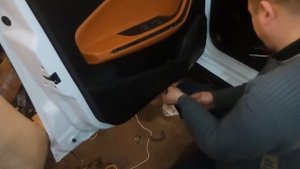 Chery Tiggo 2 disassembly door partI ( разборка двери)