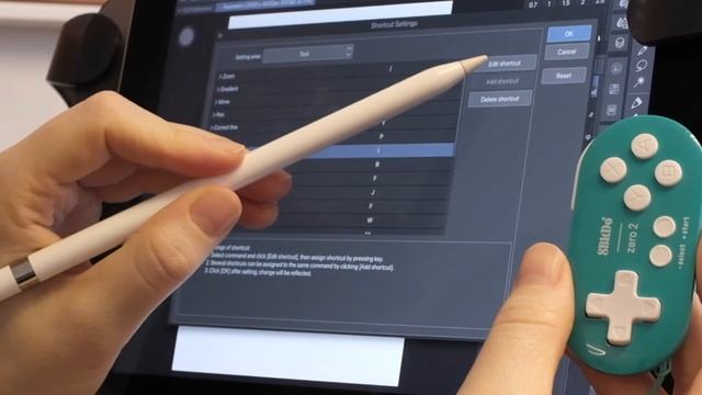 How to use an 8BitDo Zero 2 controller with Clip Studio Paint on iPad смотреть онлайн