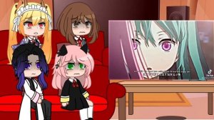 °`Anime characters(girl) react to Hatsune Miku`💙||GC||Original°