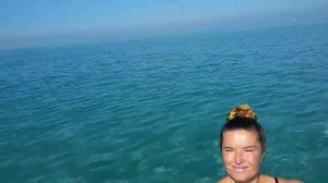 Турция,Алания 2017:пляж Клеопатры