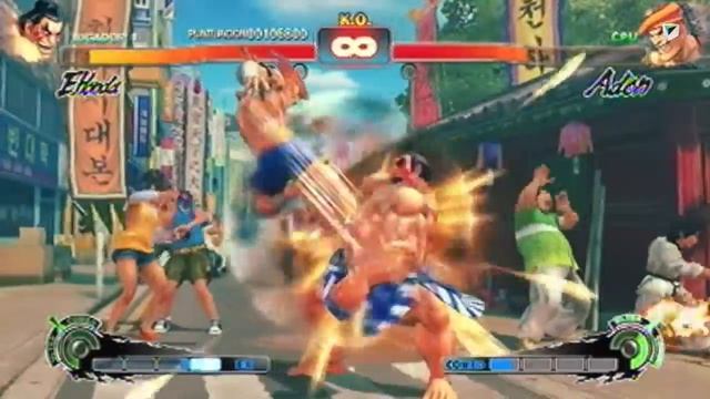 Super Street Fighter 4 Arcade Edition - E. Honda смотреть онлайн