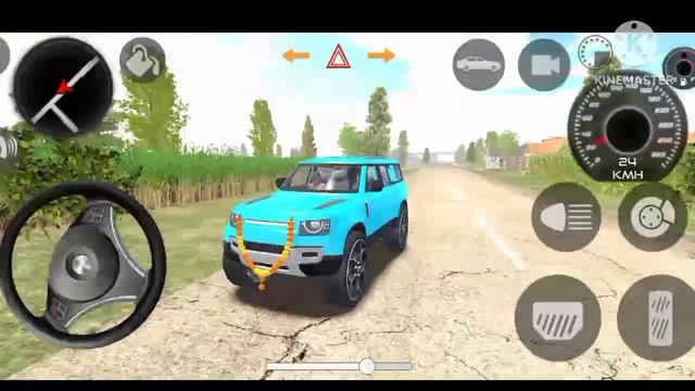 Indian Cars Simulator 3D - Land Rover Driver Gadi Game - Car Game Android Gameplay