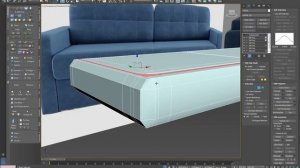 Уроки 3ds Max. Моделирование дивана с нуля Часть 3 (моделирование сидения, царги, спинки)