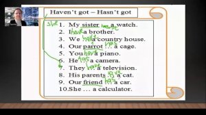 Spotlight 5, стр.37, упр 8, have, has got - разбор