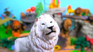 Happy Cute ZOO Animals LIONS,  Lion Toys, Lion video BIG CATS Toy Review Big Cat Week 2019