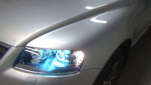 Volkswagen Touareg I - замена линз AFS  HELLA 3R PREMIUM