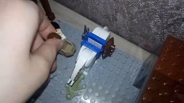Моя LEGO самоделка на тему средневековье (центр города) смотреть онлайн