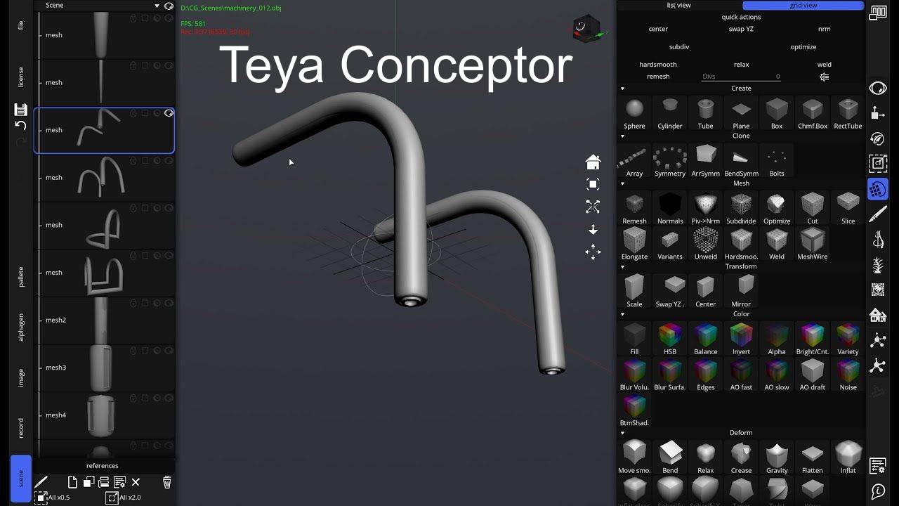 Изготовление реквизита в Teya Conceptor: оборудование - 12 часть. Эпизод 2