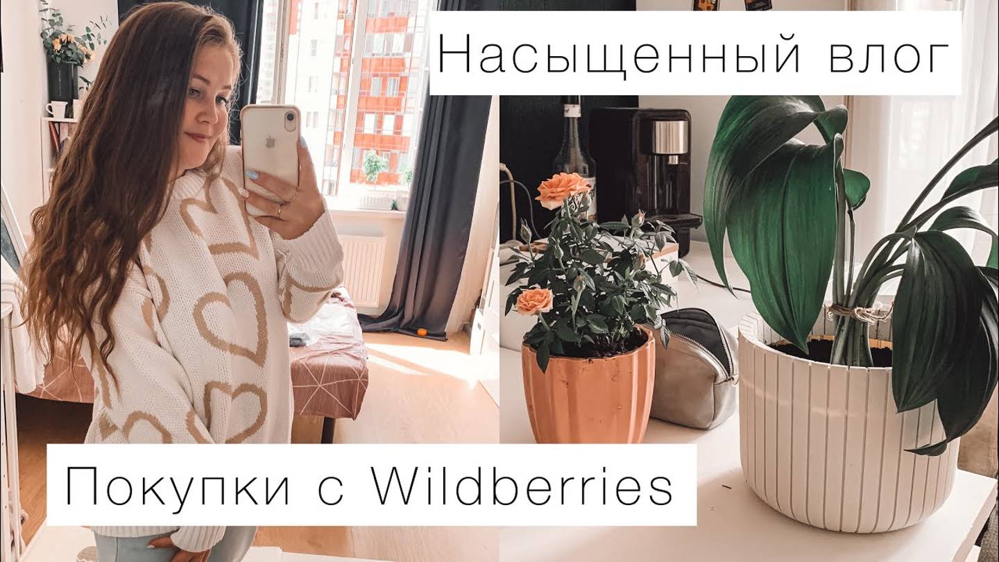 VLOG: ПЕРЕСАДКА ЦВЕТОВ | ПРОХОДИМ ВРАЧЕЙ | ПОКУПКИ НА WILDBERRIES