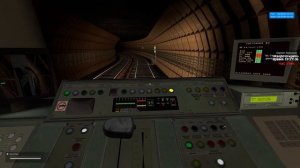 Garry's Mod Metrostroi катаюсь Поезд 81-740.4 Русич депо