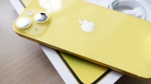 UNBOXING NEW IPHONE 14 YELLOW!