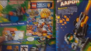 Обзор на журнал LEGO Nexo Knights №1.