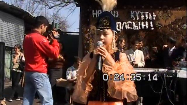 г. Талгар, ул. Шевченко отмечает Наурыз, 2009 год смотреть онлайн