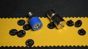 Установка кнопок альфа ударным прессом.