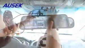 New Fashion 9 66 Inch Full Size Starlight Night Vision Stream Media 1080p Rearview Mirror Car Black