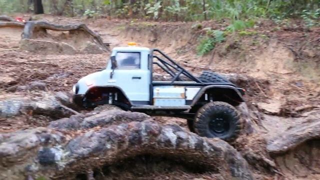 RC Group trial crawling in the mountain #rccrawling #scx10 #rcscale