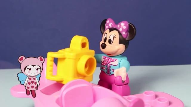 Lego Duplo Disney Minnie's Cafe | LI-LI UNWRAPS TOYS | Friendship TV смотреть онлайн