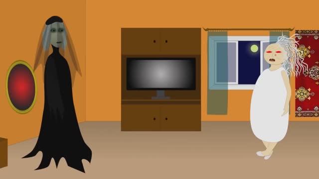 Бабка Алка Серия 5 - Хэллоуин - Уродская Анимация