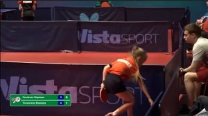 Скаленко Варвара - Толмачева Варвара. Настольный теннис