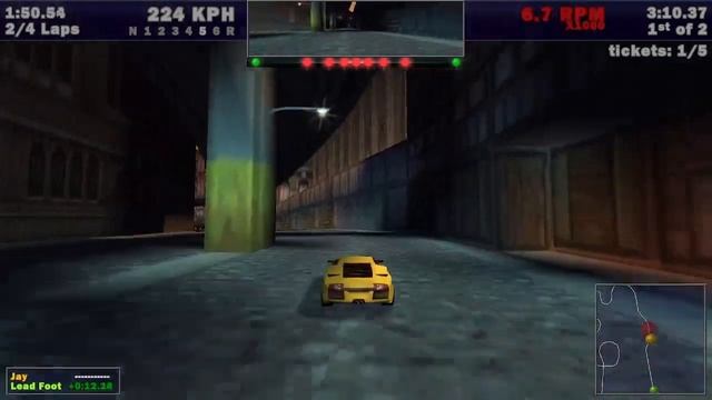 NFS III: Hot Pursuit [PC] | Hot Pursuit Event | Lamborghini Murciélago || смотреть онлайн