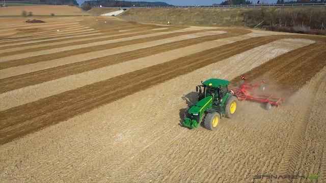 Claas Xerion 3800 Sadlle Trac + Bomech 12m | TATRA Phoenix Euro 6 , John Deere 8400R смотреть онлайн