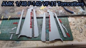 AMK 1/48 F-14D VF-31 Tomcatters Full build