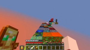 Майнкрафт, но у Нас Один СНЕЖНЫЙ БЛОК!